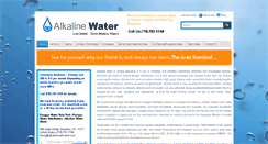 Desktop Screenshot of alkalinewaterwave.com