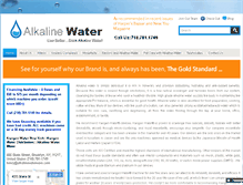 Tablet Screenshot of alkalinewaterwave.com